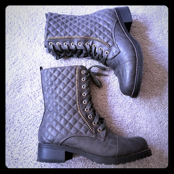 Shoes - Combat style boots